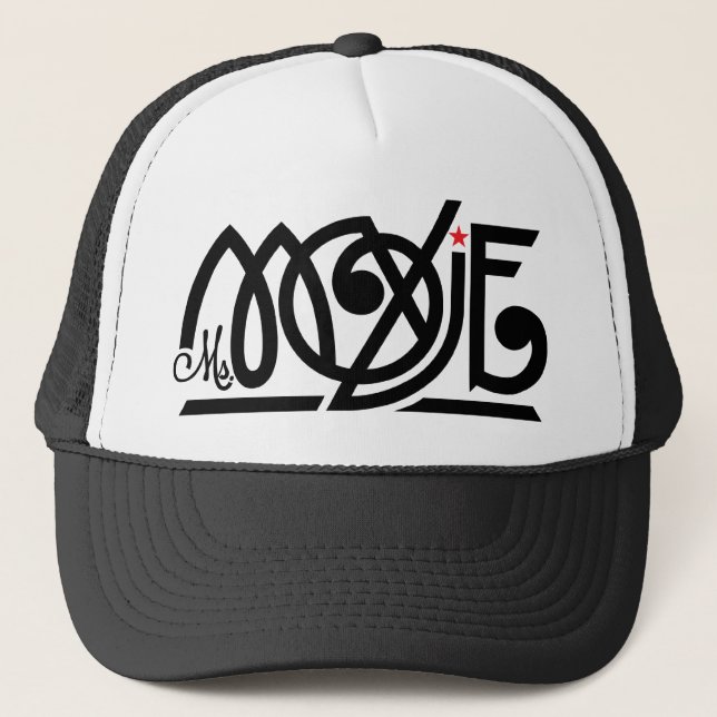 Ms. Moxie Trucker Hat (Front)
