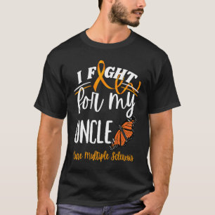 MS Multiple Sclerosis Awareness Cure MS Butterfly  T-Shirt