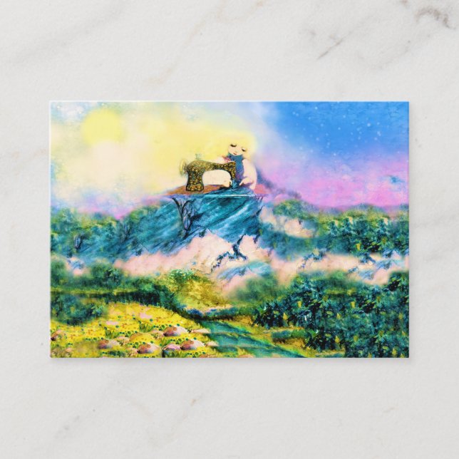 Ms. Nature Creates Business Card (Front)