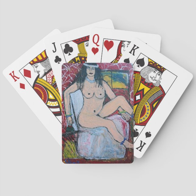 MS. OROZCO OF ALGIERS PLAYING CARDS (Back)