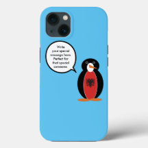 Ms Penguin Albanian Flag Talks