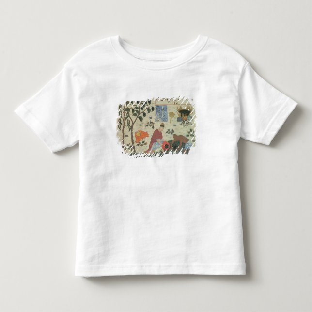Ms Pers 332 Pepper tree and preparing pepper Toddler T-shirt (Front)