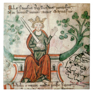 Ms Royal 20 A11 Richard I (1157-99) (The Lion-Hea Tile