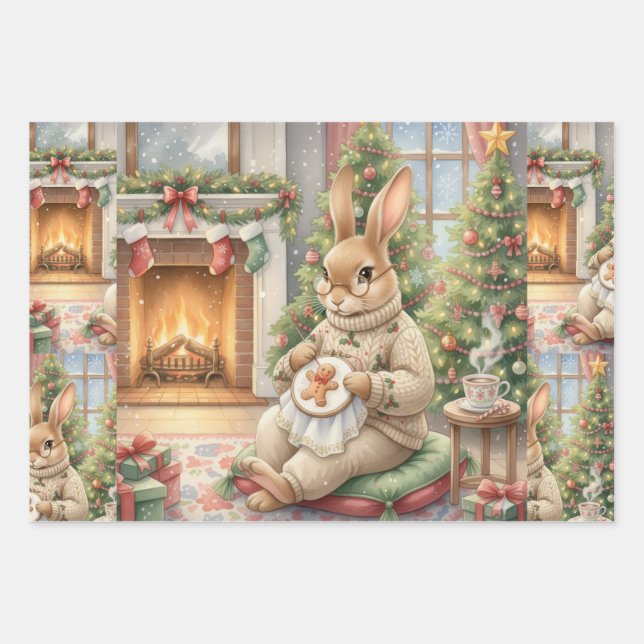 Ms. Stitchy  Wrapping Paper Sheet (Front)