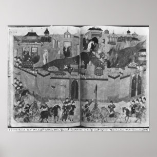 Ms Suppl PersanMongols under the leadership Poster