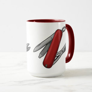 M's Swiss Style Multitool Knife Mug for Dads