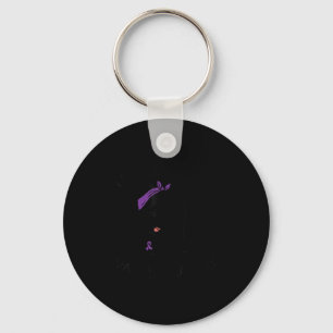 Ms Unbreakable Ribbon Lupus Awareness Women Motiva Keychain