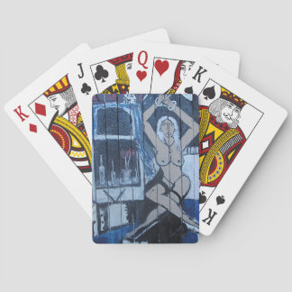 MS VALDEZ NEXT TO WINDOW PLAYING CARDS