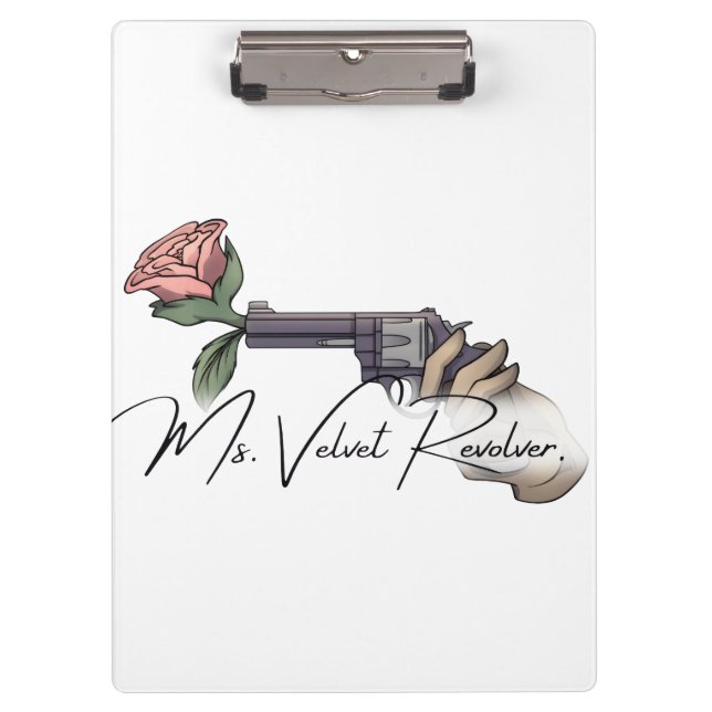 Ms. Velvet Revolver Brand Logo 2025 Clipboard (Front)