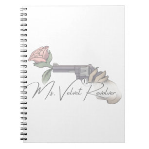 Ms. Velvet Revolver Brand Logo 2025 Notebook