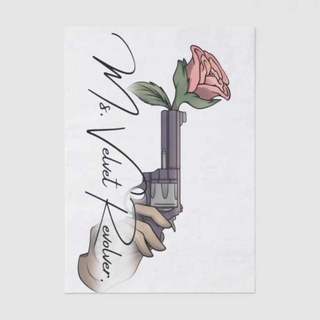 Ms. Velvet Revolver Brand Logo 2025 Tissue Paper (Front)