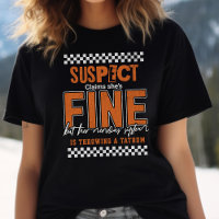 MS warrio support gift, suspect funny spoonie Tee,