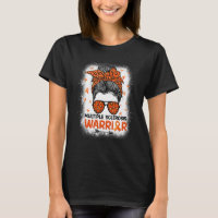 Ms Warrior Messy Bun Leopard  Multiple Sclerosis A