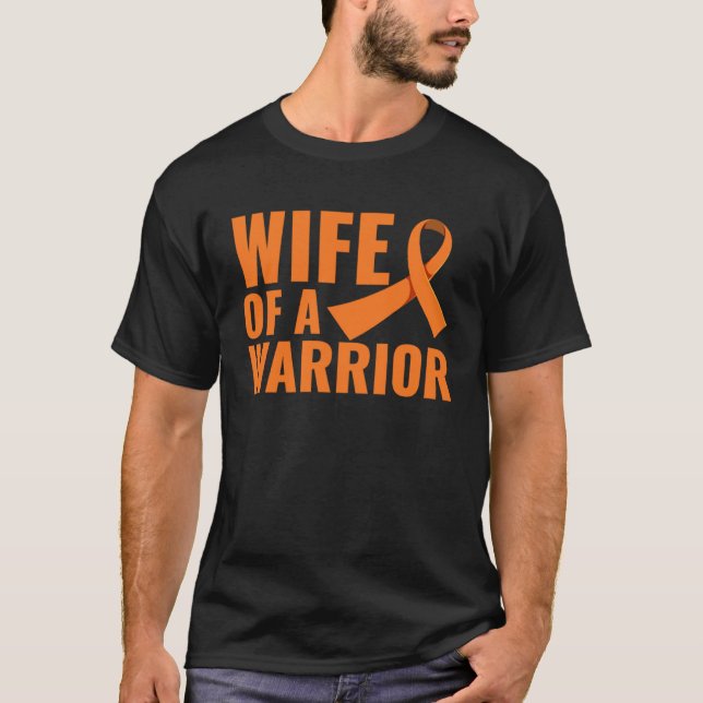 MS Warrior Multiple Sclerosis Awareness Aunt Of A  T-Shirt (Front)