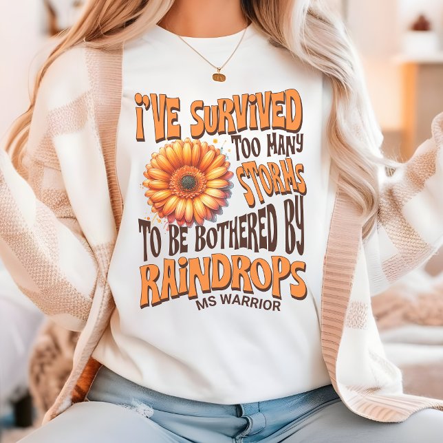 MS Warrior Shirt, Multiple Sclerosis Survivor Tee, T-Shirt (Creator Uploaded)