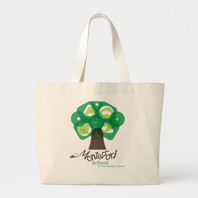 MSCU Tree & Logo Tote Bag (Front)