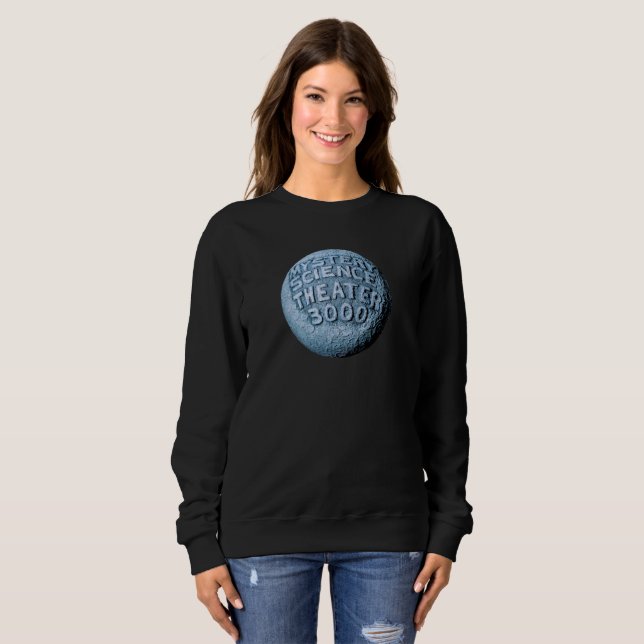 MST3K Moon Sweatshirt (Black) (Front Full)