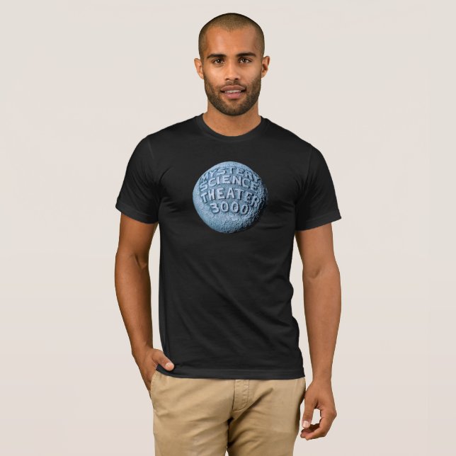 MST3K Moon T-Shirt (Black) (Front Full)