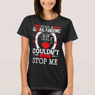 Msw Masters Degree Social Work Worker Graduation 2 T-Shirt