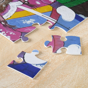 Mt. Bachelor Brats Jigsaw Puzzle