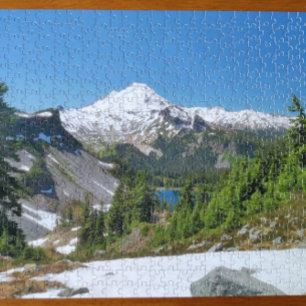 Mt. Baker et Alpine Lake Photo Puzzle