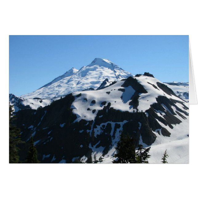 Mt Baker In July (Front Horizontal)
