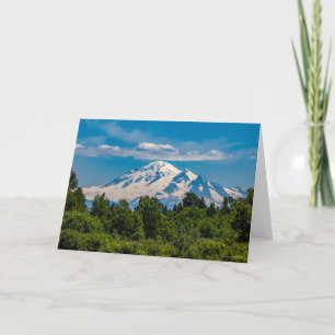 Mt Baker Pacific Northwest Thank You Card