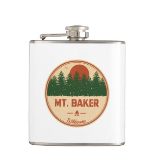 Mt. Baker Wilderness Hip Flask