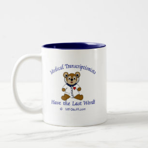 MT Bear Two-Tone Coffee Mug