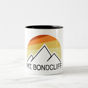 Mt. Bondcliff New Hampshire Retro Two-Tone Coffee Mug