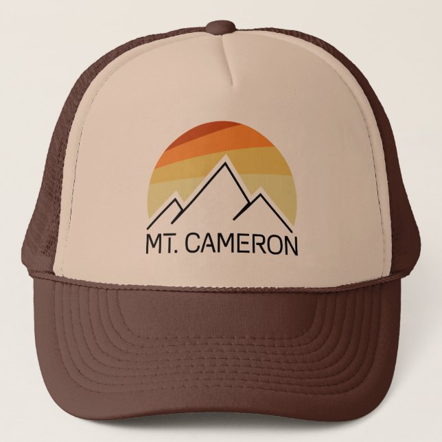 Mt. Cameron Retro Trucker Hat (Front)