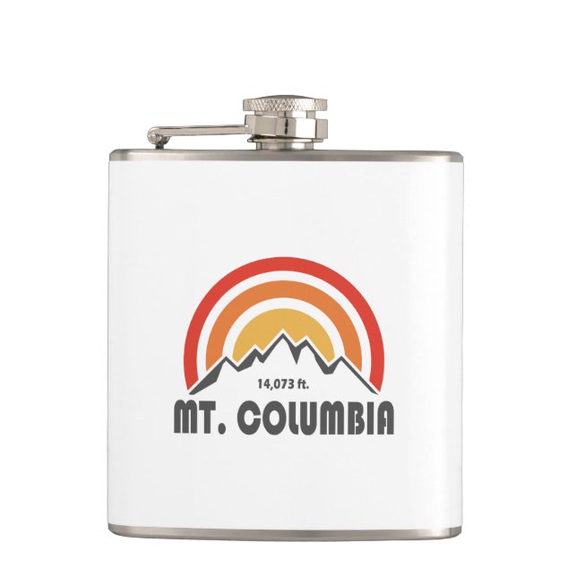 Mt. Columbia Hip Flask (Front)