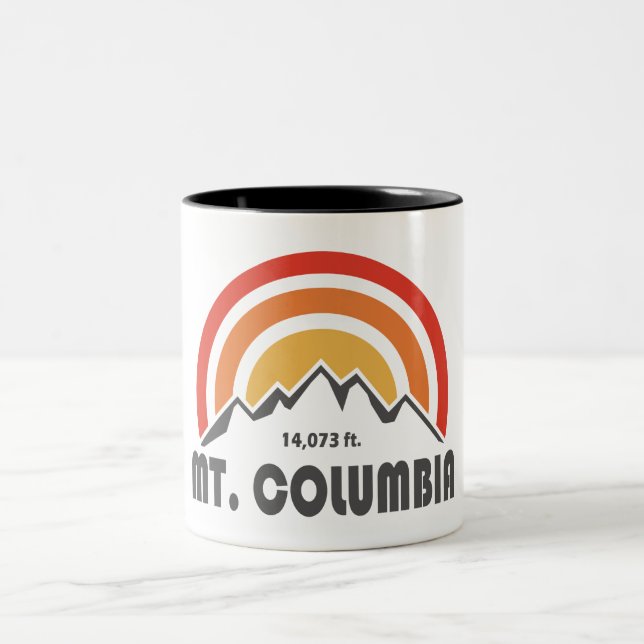 Mt. Columbia Two-Tone Coffee Mug (Center)