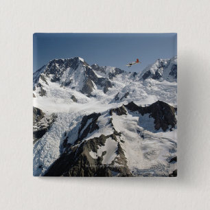 Mt Cook, New Zealand 2 Inch Square Button