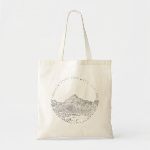 Mt Cook New Zealand tote bag