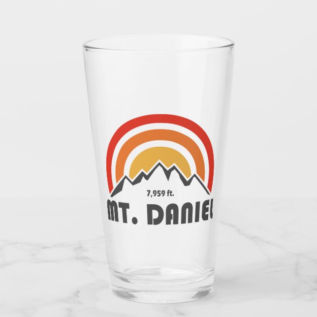 Mt. Daniel Washington Glass (Front)