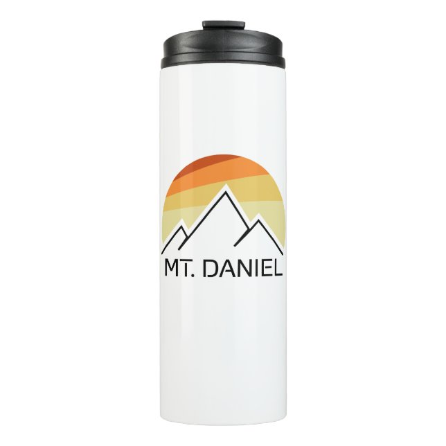 Mt. Daniel Washington Retro Thermal Tumbler (Front)