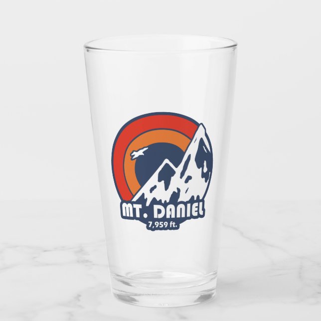 Mt. Daniel Washington Sun Eagle Glass (Front)