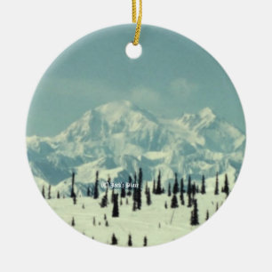 Mt. Denali 01 Ceramic Ornament