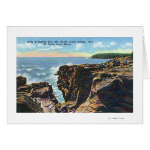 Mt. Desert Island Vue de Thunder Hole