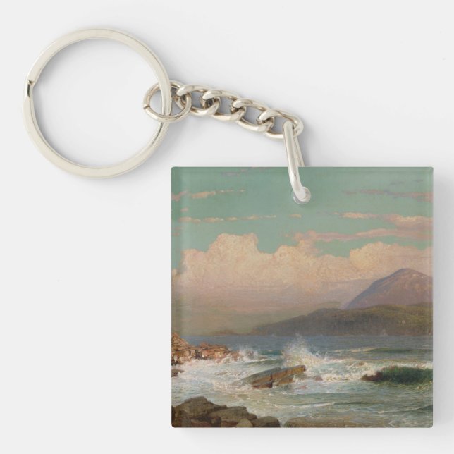 Mt. Desert, Maine Keychain (Front)