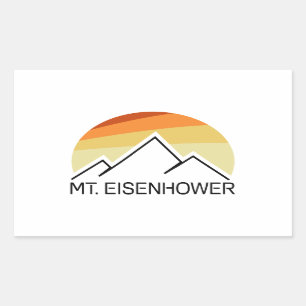 Mt. Eisenhower New Hampshire Retro Sticker