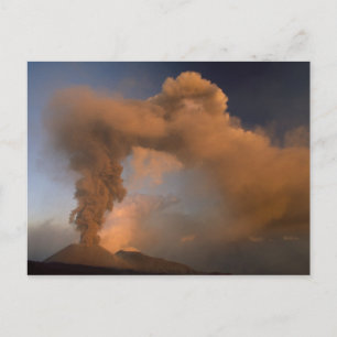 Mt. Etna summit vent, Sicily, Italy Postcard