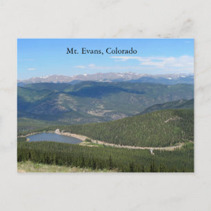 Mt. Evans, Colorado Postcard