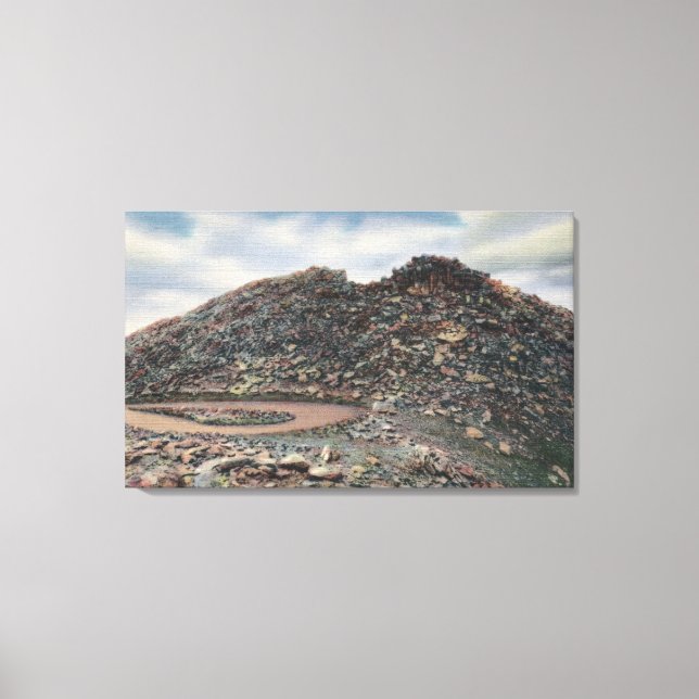 Mt. Evans, Colorado Summit ViewMt. Evans, CO Canvas Print (Front)