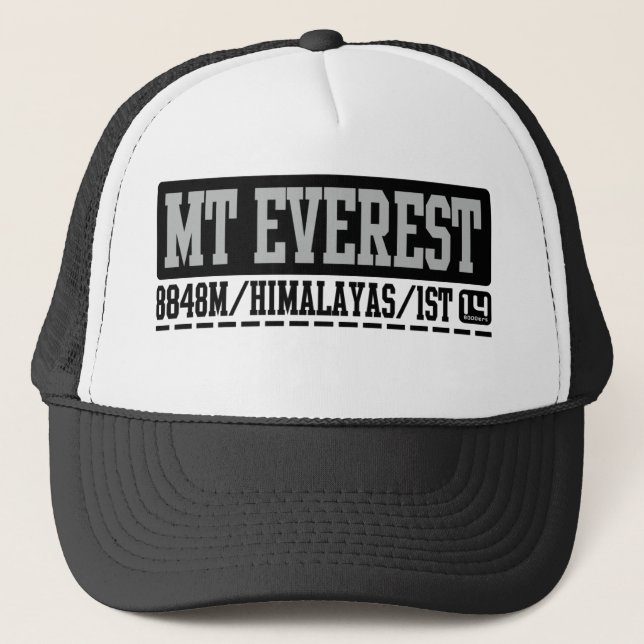 Mt Everest Trucker Hat (Front)