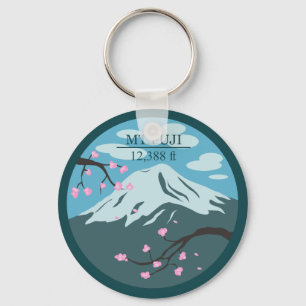 Mt. Fuji Altitude Keychain