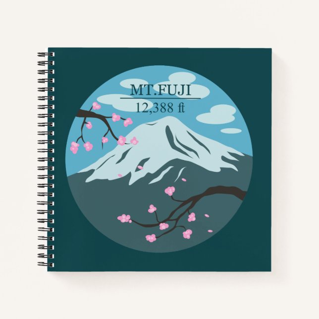 Mt. Fuji Altitude Notebook (Front)