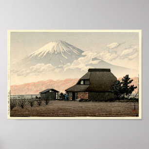 Mt. Fuji from Narusawa Hasui Kawase Art Print