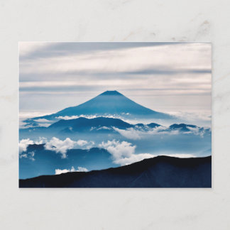 "Mt. Fuji from South Alps"（南アルプスからの富士山）日本　景色　自然風景 Postcard